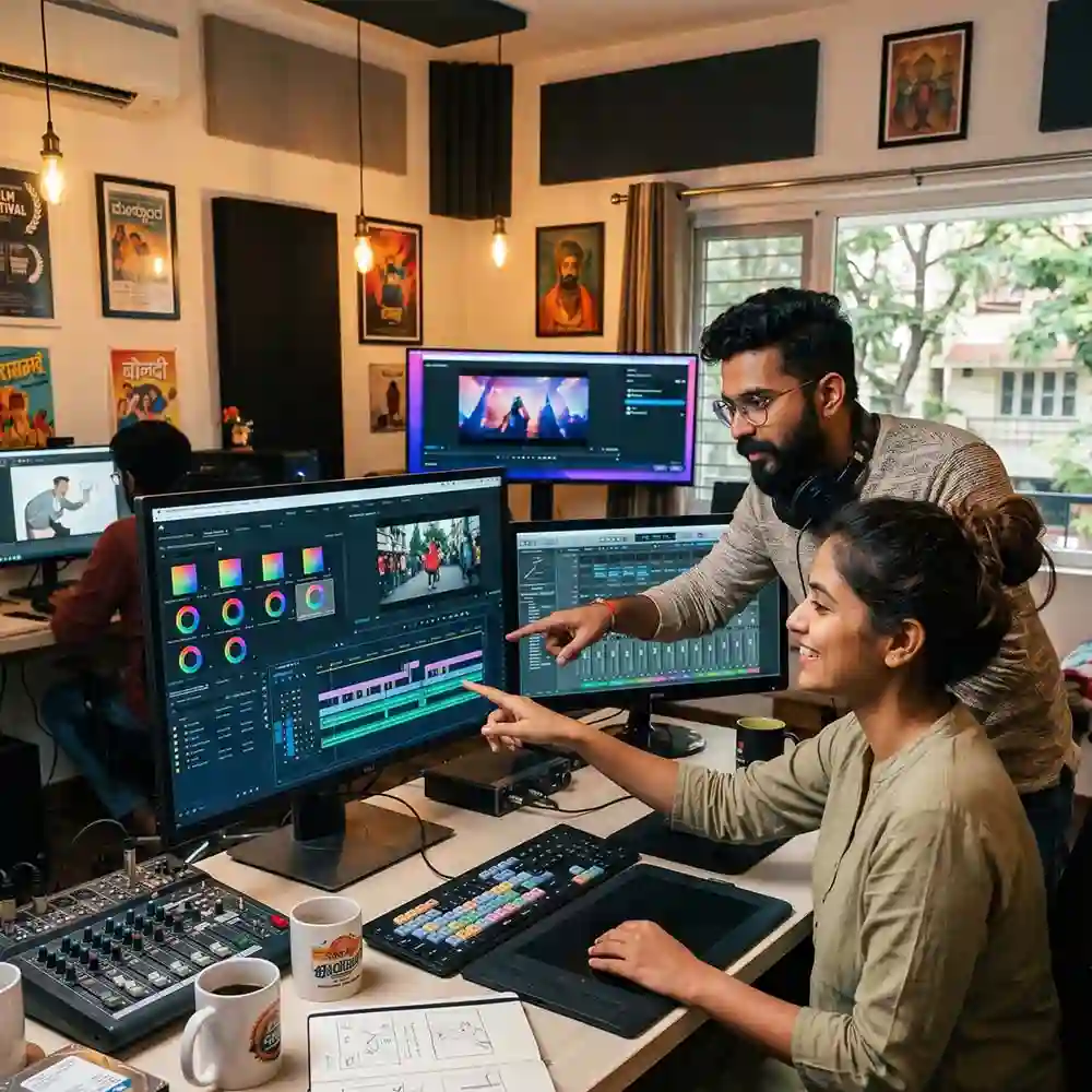 Creative and Engaging Video Editing Services in india